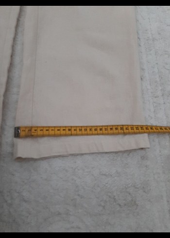 Zara geniş paça keten pantolon - Görsel 8