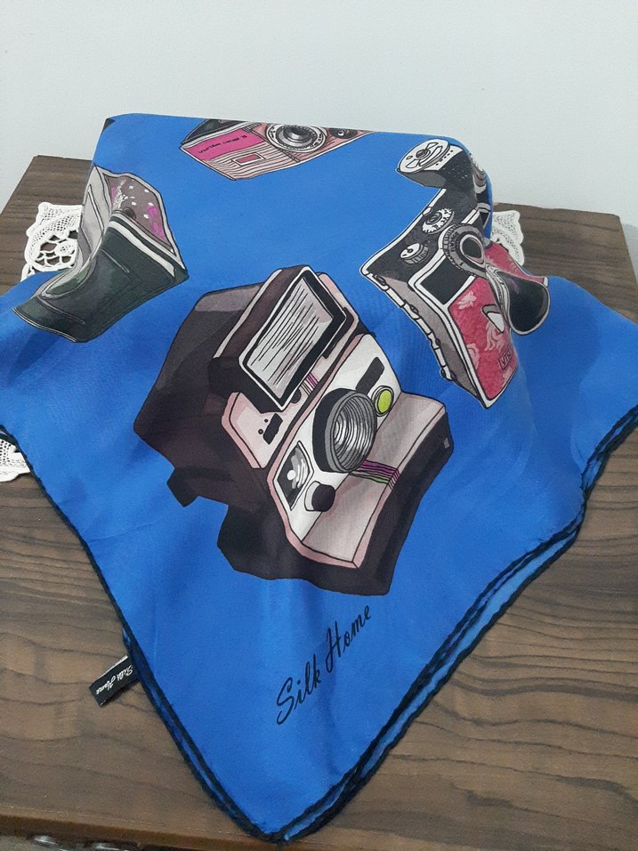 SİLK HOME İPEK EŞARP - Görsel 5