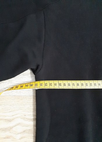 Kadın Siyah Kapüşonlu Sweatshirt uzun - Görsel 6