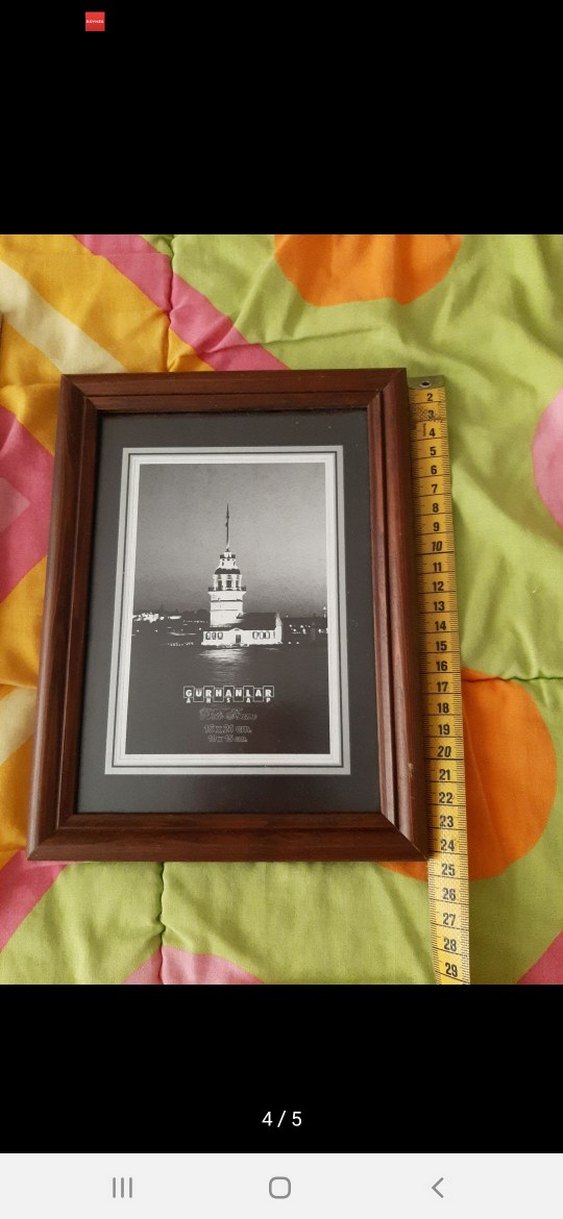 2 Adet Koyu Kahverengi Ahşap Fotoğraf Çerçevesi - Görsel 4