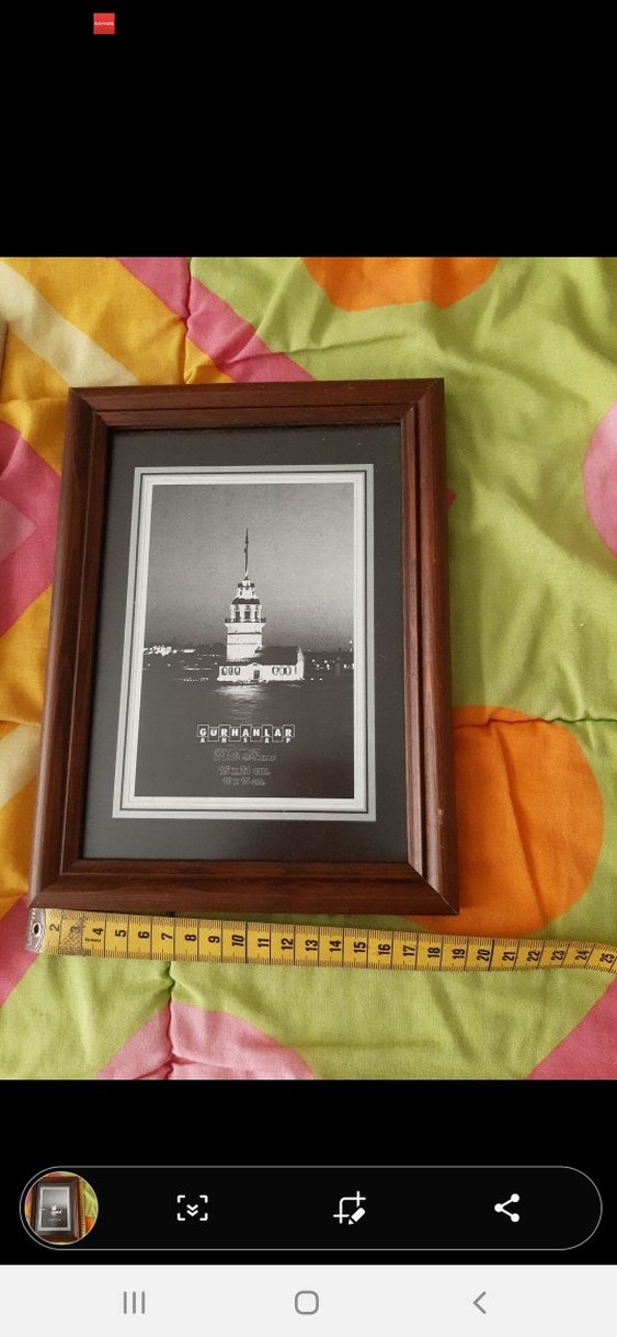 2 Adet Koyu Kahverengi Ahşap Fotoğraf Çerçevesi - Görsel 5