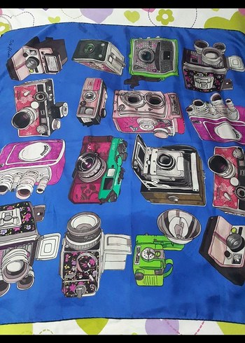 SİLKHOME  YÜZDE YÜZ İPEK EŞARP - Görsel 3