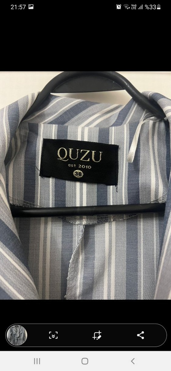 QUZU BAĞCIKLI CEKET - Görsel 2