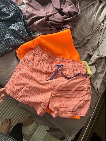 erkek deniz şort 3 lü set - Görsel 5