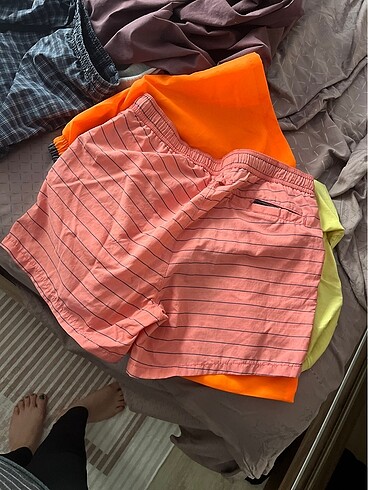 erkek deniz şort 3 lü set - Görsel 6