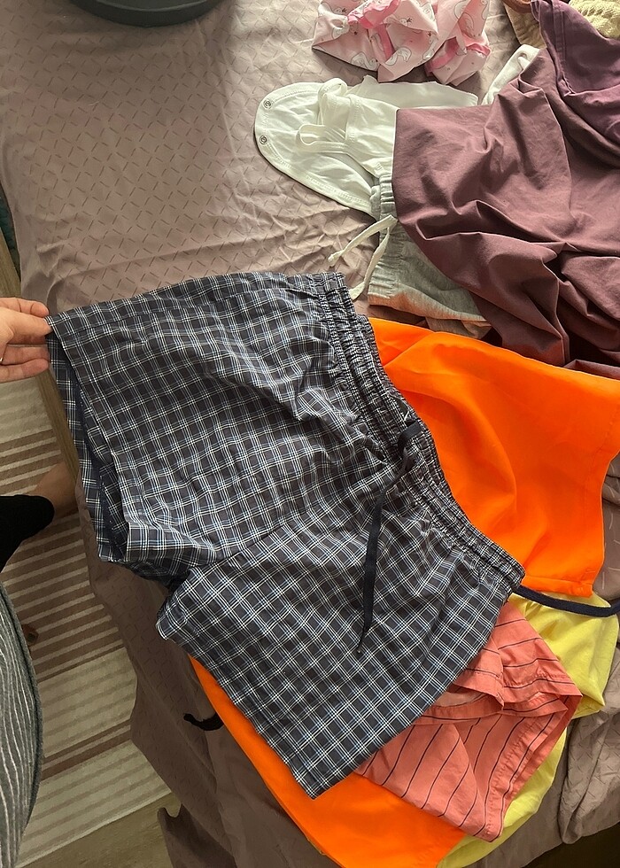 erkek deniz şort 3 lü set - Görsel 2