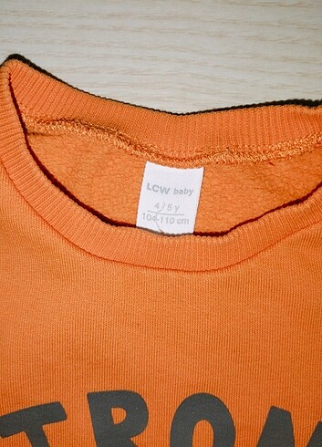 4 Yaş Beden Erkek çocuk sweatshirt
