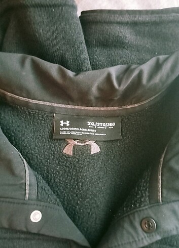 3xl Beden siyah Renk Under armour kalın sweat ABD den