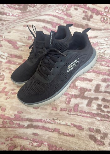 Gri Elastik Spor Kadın Sneaker