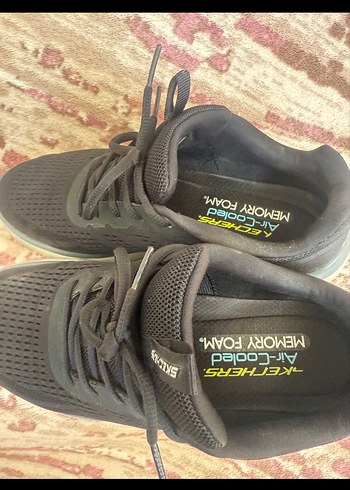 40 Beden siyah Renk Gri Elastik Spor Kadın Sneaker
