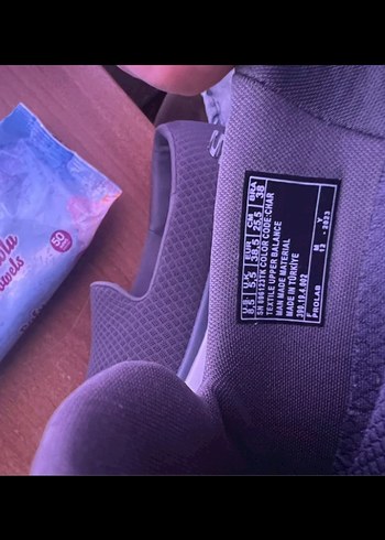 Kadın Gri Mor Dolgu Topuklu skechers Spor Ayakkabı - Görsel 3