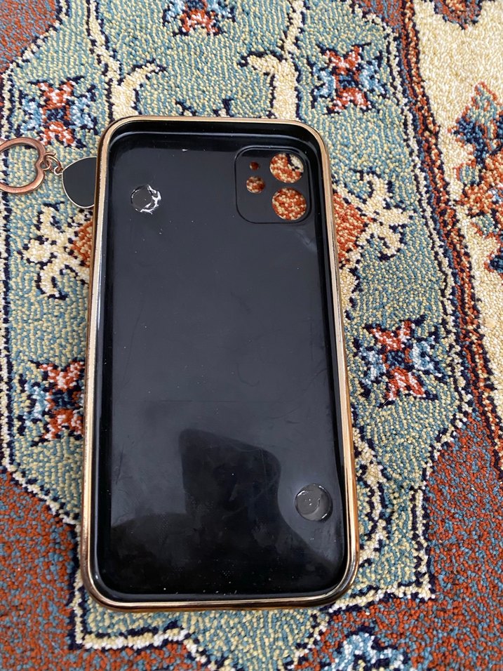 Parlak Yüzeyli Çok Renkli Bohem Telefon Kılıfı iPhone 11 - Görsel 3
