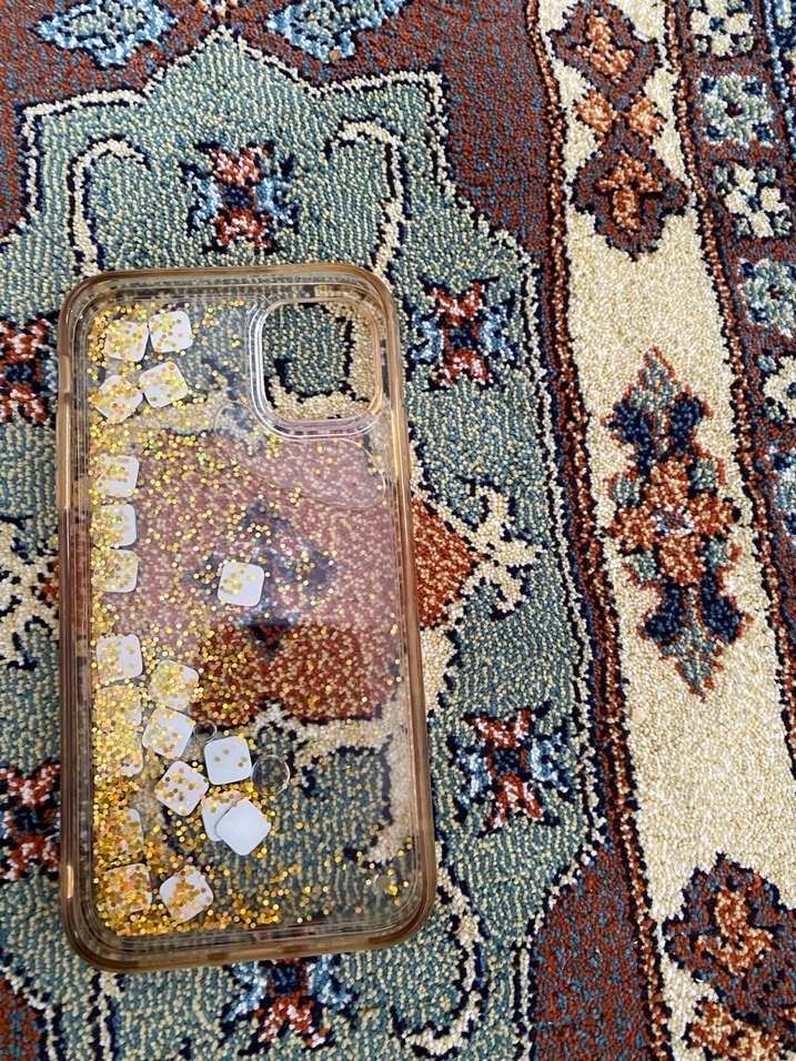 Parlak Yüzeyli Çok Renkli Bohem Telefon Kılıfı iPhone 11 - Görsel 5