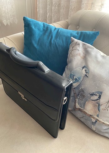 Deri evrak çantası - Görsel 3