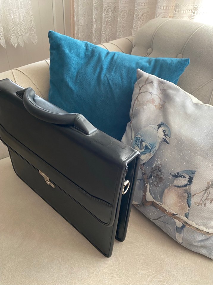 Deri evrak çantası - Görsel 3