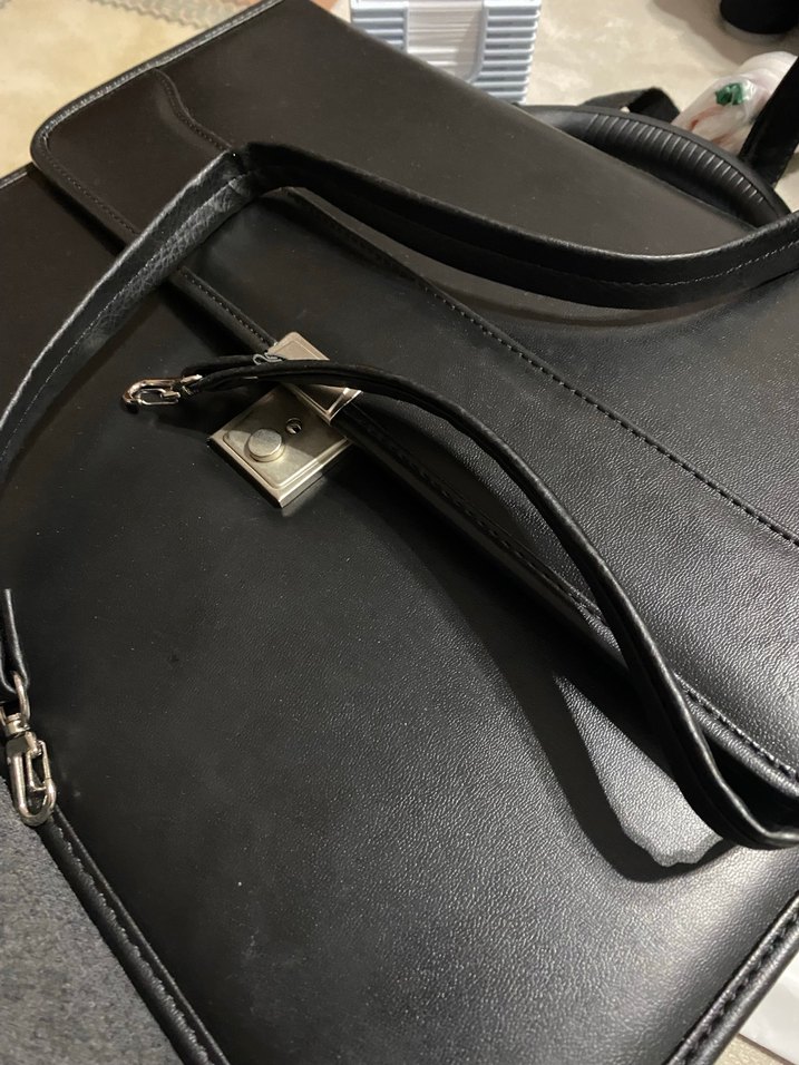 Deri evrak çantası - Görsel 5