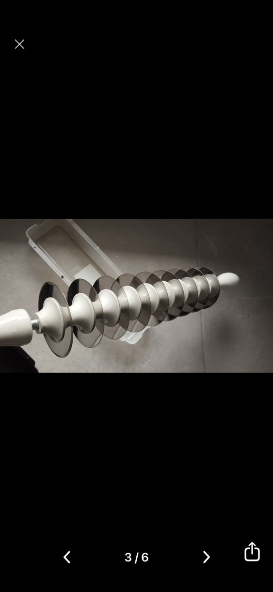 Beyaz Saplı Plastik mantı merdanesi - Görsel 5