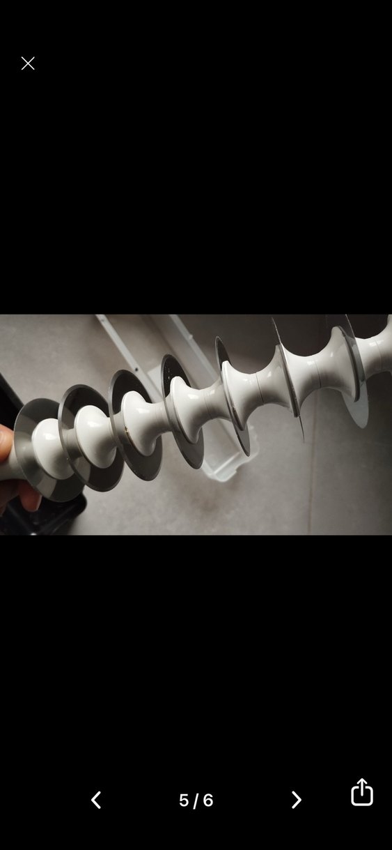 Beyaz Saplı Plastik mantı merdanesi - Görsel 4