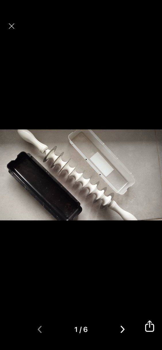 Beyaz Saplı Plastik mantı merdanesi - Görsel 2