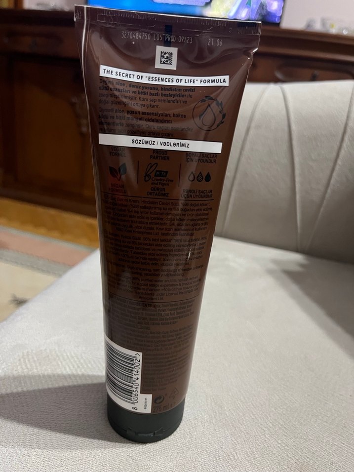 Herbal Essences Hindistan Cevizi Sütü Saç Kremi - Görsel 2