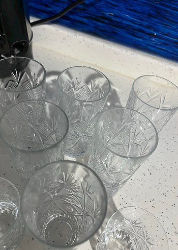 Kesme Cam Bardak Seti - Görsel 4