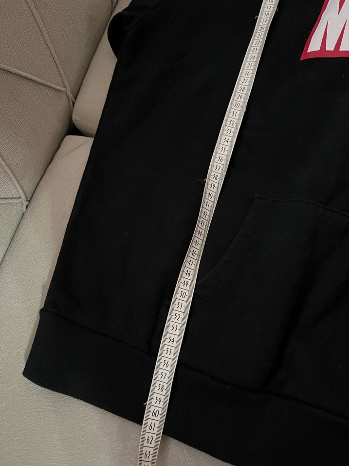 Siyah Marvel Kapüşonlu Kadın Sweatshirt - Görsel 4