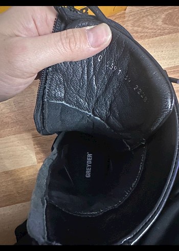 Siyah Platform greyder Topuklu Punk Tarzı Kadın Bot - Görsel 4