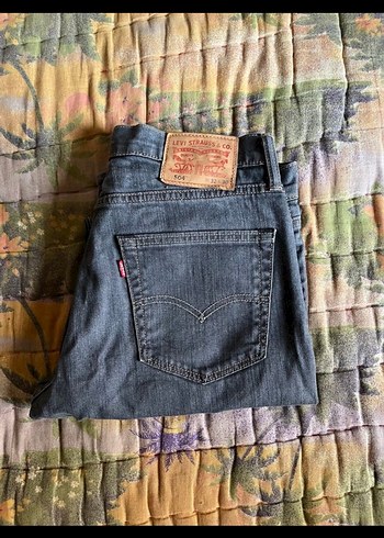 Levis 501 Slim Fit Koyu Mavi Jean