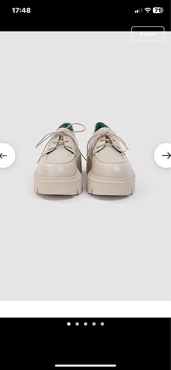 36 Beden beyaz Renk Prev Loafer