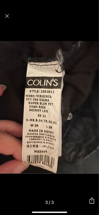 29 Beden Skiny jean