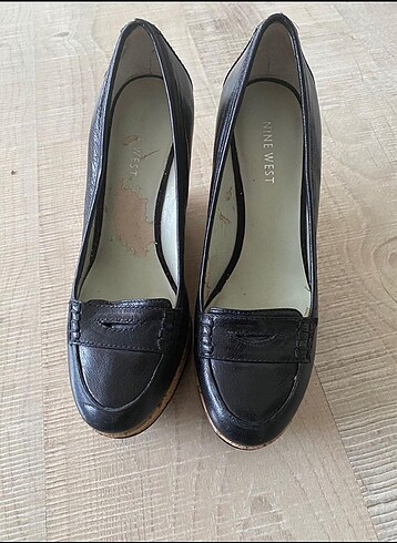 Nine West dolgu topuklu oxford