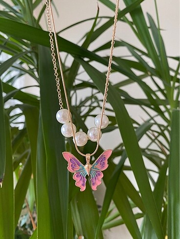 Diğer mariposa inci kolye