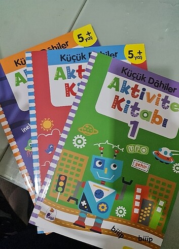 Küçük dahiler aktivite kitabı 5 yaş