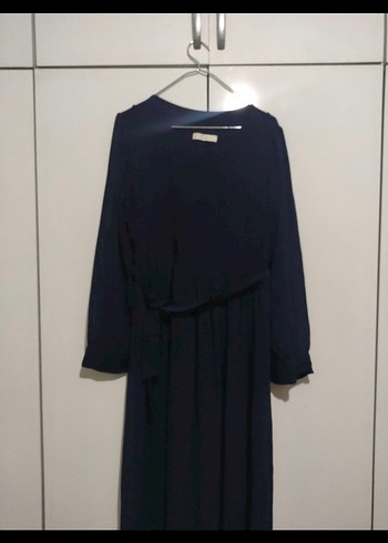 Uzun Desenli Bohem Elbise - Görsel 5