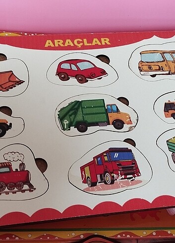  Beden Renk Ahşap yapboz