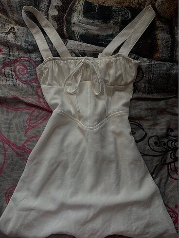 babydoll coquette mini elbise