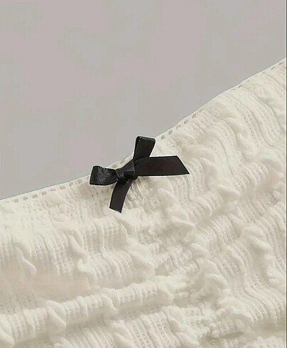 Sheinside coquette y2k straplez bluz