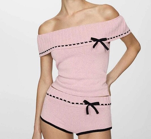 babydoll coquette mango bluz