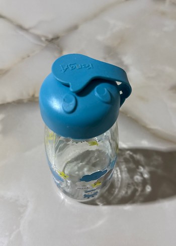 Mavi Kapaklı Çocuk Termos Şişesi - Görsel 3