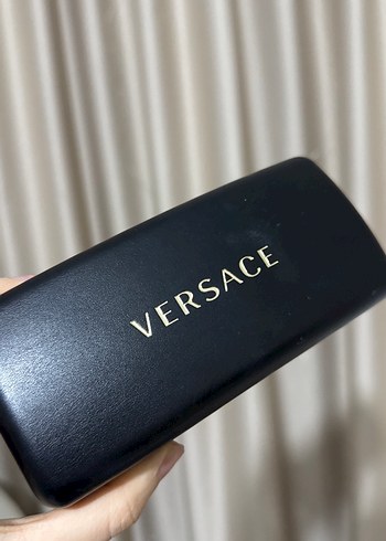 VERSACE GÖZLÜK Klasik Tarz Kadın Gözlüğü, Tokalı, Altın Renk - Görsel 9