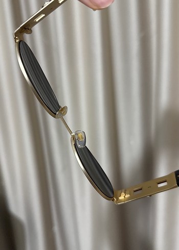 VERSACE GÖZLÜK Klasik Tarz Kadın Gözlüğü, Tokalı, Altın Renk - Görsel 6