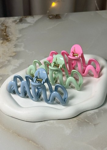 Pastel Renkli Elastik Kadın Saç Tokaları - Görsel 4