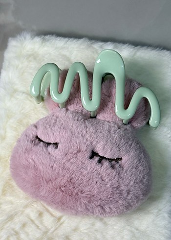 Pastel Yeşil Dalga Saç Tokası - Görsel 4