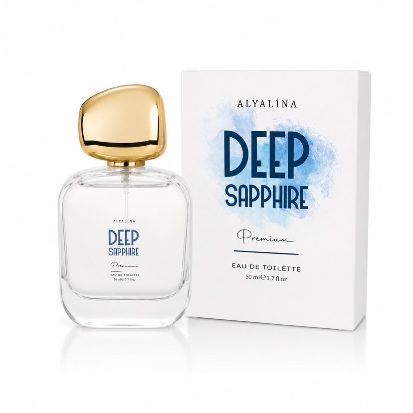 Deep Sapphire Premium  Zarif ve Canlı Kadın Parfümü — görsel 2/2