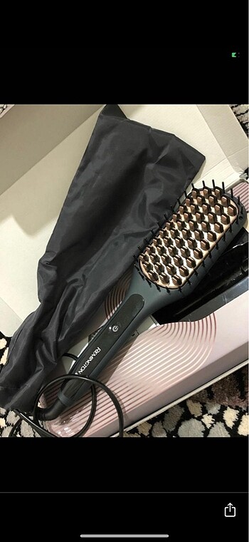 Remington saç düzleştirme fırçası