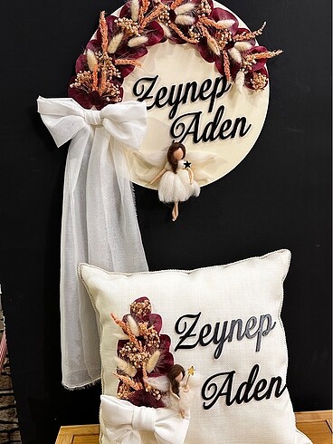  Beden Kapı süsü & Takı Yastığı