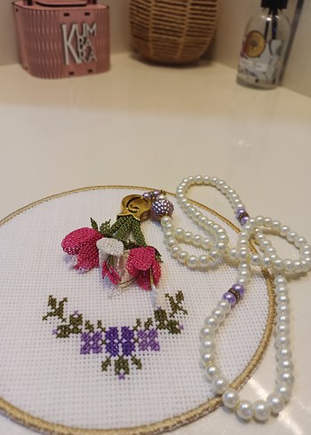 Accessorize İğne oyalı tesbih