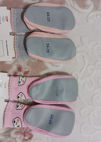 Kız Çocuk çarık çorap 2 adet - Görsel 5