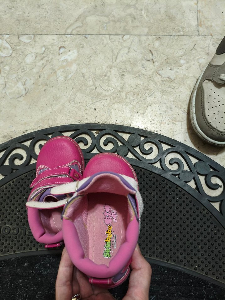 Pembe Kız Bebek ortopedik bot 22 numara - Görsel 5