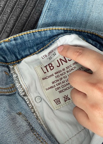 32 Beden Ltb ve mavi jeans,Kot Pantolon, Normal Boy,